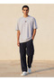 Men Regular Fit Crew Neck Short Sleeves Logo Print T-shirt - 3