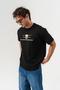 Flower Crew Neck Oversized T-Shirt - 3