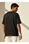 Men Regular Fit Crew Neck Short Sleeves Embroidered T-shirt - 4