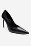 Velorien Black Skin Women Heeled Shoes - 3