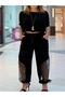 Lace Detailed Design Pants - 5