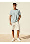 Men Regular Fit Crew Neck Short Sleeve Logo Print T-shirt - 4