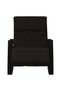 Scaun balansoar, negru, material textil - 3