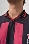 Twenty Two Jersey Polo Neck Oversized Jersey T-Shirt - 3