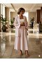 Women's Comfortable Fit Linen Fabric Kimono Skirt Set - 2