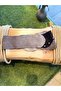 Hadley Handmade Dual Tone Nubuck Leather Accessory - Asymmetrical Style with Contrasting Materials - 3