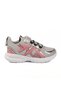 Silver White Velcro Mesh Lightweight Girls' Sports Shoes Ruffon F