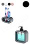 Queen Bathroom Set of 2 – Liquid Soap Dispenser and Toothbrush Holder |   Bathroom and Sink Organizer Set
