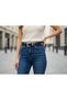 Bridge Buckle End Set Women's Pants Belt, Jacket Belt, Dress Belt, Shirt Belt