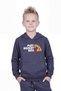 Kangaroo Pocket Hooded Printed Detailed Boys' Sweatshirt - 4