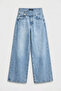 Women's Ice 4s6-3 Super Palazzo Belt Detail Komfort Fabric Denim Jeans - 4