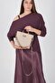 Sp1225-M206 Women Clutch Bag Beige