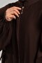 مكشكش تينسلسوفت فيراس باللون البني الحار مع سحّاب إغلاق - 7