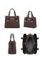 Elit Snms-1425S Women Shoulder Bag Brown - 6