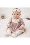Miomini Baby Girl Spanish Sleeve F Bow Detail g Guipure Lace Vintage Lilac Dress