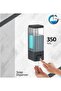 Wall Mounted Manual Liquid Soap Dispenser Adhesive and Screw Mounting Non-Spill Soap Dispenser - 3