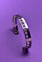 Minimalist Italian Style Laser Engraved Women's Cuff Bracelet - 3