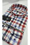 Colorful Checked Linen Long Sleeve Men's Shirt - 3
