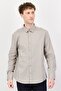 Men Regular Fit Solid Long Sleeve Casual Shirt, Grey