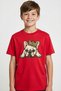 King of the Paws – Bulldog Design Kids' T-Shirt