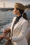 Pack of Leopard Printed Women's Sailor Hats - 2