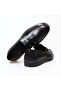 Black Color Lace-Up Genuine Leather Leather Kek Shoes - 2