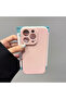 iPhone 17E Compatible Soft Silicone Phone Case with Velvet Interior and Camera Protection - 6