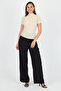 Short Sleeve Ruched Sandy Blouse - 2