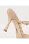 Brecki Solid Mid Heel Sandals - 3