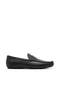 Kriston Solid Black Loafers
