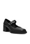 Lisbon Solid Black Casual Shoes