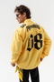 Playground 08 Back Design Detailed Striped Oversized Long Sleeve Shirt - 2
