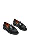 Adison Solid Black Loafers - 3