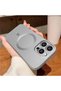 iPhone 15 Pro Max Compatible Transparent Magsafe Wireless Soft Silicone Phone Case - 2