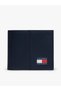Tjm Heritage Card Holder Pack Men's Blue Wallet Am0Am14281C1G