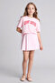 100% Cotton Gabardine Skirt for Girls E2648A826Sp