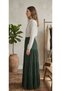 Premium Lace Detailed Combed Cotton Skirt - 2