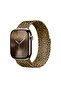 Watch 44mm Compatible Krd-01 Leopard Printed Piece Metal Band