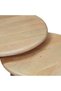 Mese de Cafea Nesting 3 pcs Negru Lemn de mango solid - 7