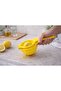 Buffer Practical Plastic Lemon Squeezer with Strainer and Pulp Separator