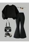 Girls' Style Suit with Pearl Stone Details, Ages 3-14 - 2