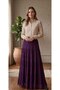 Premium Lace Detailed Combed Cotton Skirt