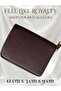 Huizhou 1 Piece Thin Zippered Ka for Men/Women Card Holder Ü Wallet Ha Lightweight E Durable - 2