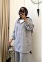 Zippered hooded 2-piece sports set (with stitch placket detail) - 3