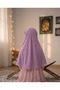 Hijap Girl's Hijap Bonnet - Elegant Rose Detailed Ready-To-Wear Turban Pack of Lace - Stretchy Viscose Fabric (Ages 2-10) - 3