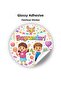 Happy Holidays Sticker Set - Gift Box Label (Adhesive - 140 Pieces)
