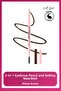 Arch Envy – 2-in-1 Eyebrow Pencil and Fixing Wax Stick # Deep Brown - Gbp33
