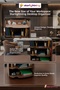 Desk Organizer Organizer Document Rack Desktop Organizer Walnut Color Model 2 - 4