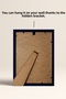 10X15 cm Blue Wooden Framed Desktop Picture Frame, Photo Frame, Blue - 4