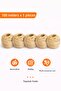 Jute Rope 500 Mt, Wicker Rope Linen Rope - Sack Rope, Decorative Rope, Decorative Rope
